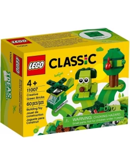 Конструктор LEGO Classic Зелені кубики для творчості (11007)