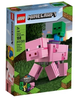 Конструктор LEGO Minecraft Свиня і малюк-зомбі (21157)