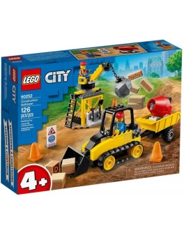Конструктор LEGO City Будівельний бульдозер (60252)