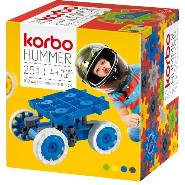 Набір для творчого конструювання Korbo Hummer, 25 деталей зелений