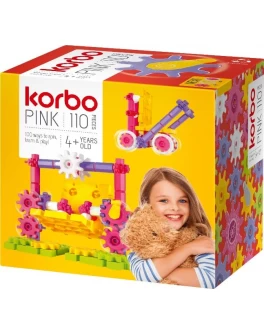 Набір для творчого конструювання Korbo Pink, 110 деталей