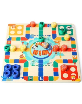 Двостороння настільна гра-головоломка Top Bright Літаючі шахи Тварини (130710) Двостороння настільна гра-головоломка Top Bright Літаючі шахи Тварини (130710)