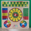 ГОДИННИК-КАЛЕНДАР дерев'яний