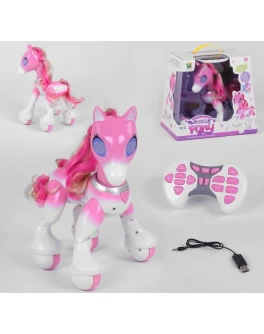 Інтерактивна іграшка зі штучним інтелектом Kai Lun Toys Поні рожевий (807)
