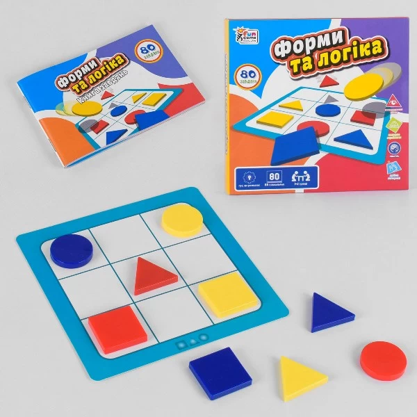 Розвиваюча гра Fun Game Форми та логіка (UKB-B 0034)