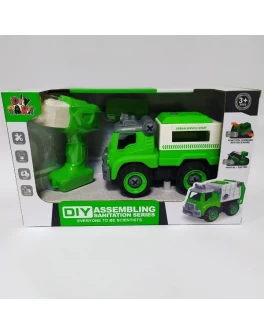 Конструктор Diy Park з викруткою та шуруповертом Сміттєвоз (669-3 В)