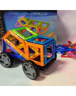 Магнітний конструктор Play Smart Кольорові магніти 36 деталей (2466)