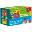 Пазли Vladi Toys Знайди пару. Хто де живе? На що схоже? (VT5003-03)