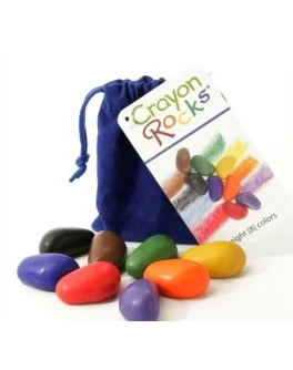 Восковые мелки в бархатном мешочке 8 шт. Crayon Rocks - sand CR8C