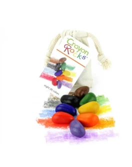 Восковые мелки в хлопковом мешочке 8 шт. Crayon Rocks - sand CR8