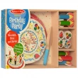 Деревянная игра Пицца/Торт нарезная на липучках (MD 1075) - mpl MD 1075