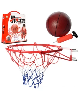 Баскетбольне кільце 45 см з м'ячем (M 2654)