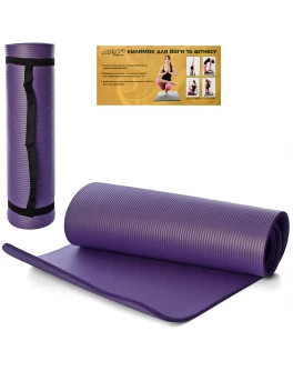 Килимок для занять на вулиці (дитячий каремат) 183х61 см фіолетовий (MS 2608-27-V)