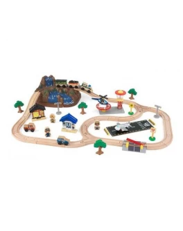 Железная дорога  bucket top mountain train set KidKraft - kidk 17826