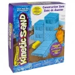 Кинетический песок Kinetic Sand Construction Zone, голубой + формочки (71417-2) - KDS 71417-2