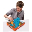 Кинетический песок Kinetic Sand Construction Zone, голубой + формочки (71417-2) - KDS 71417-2